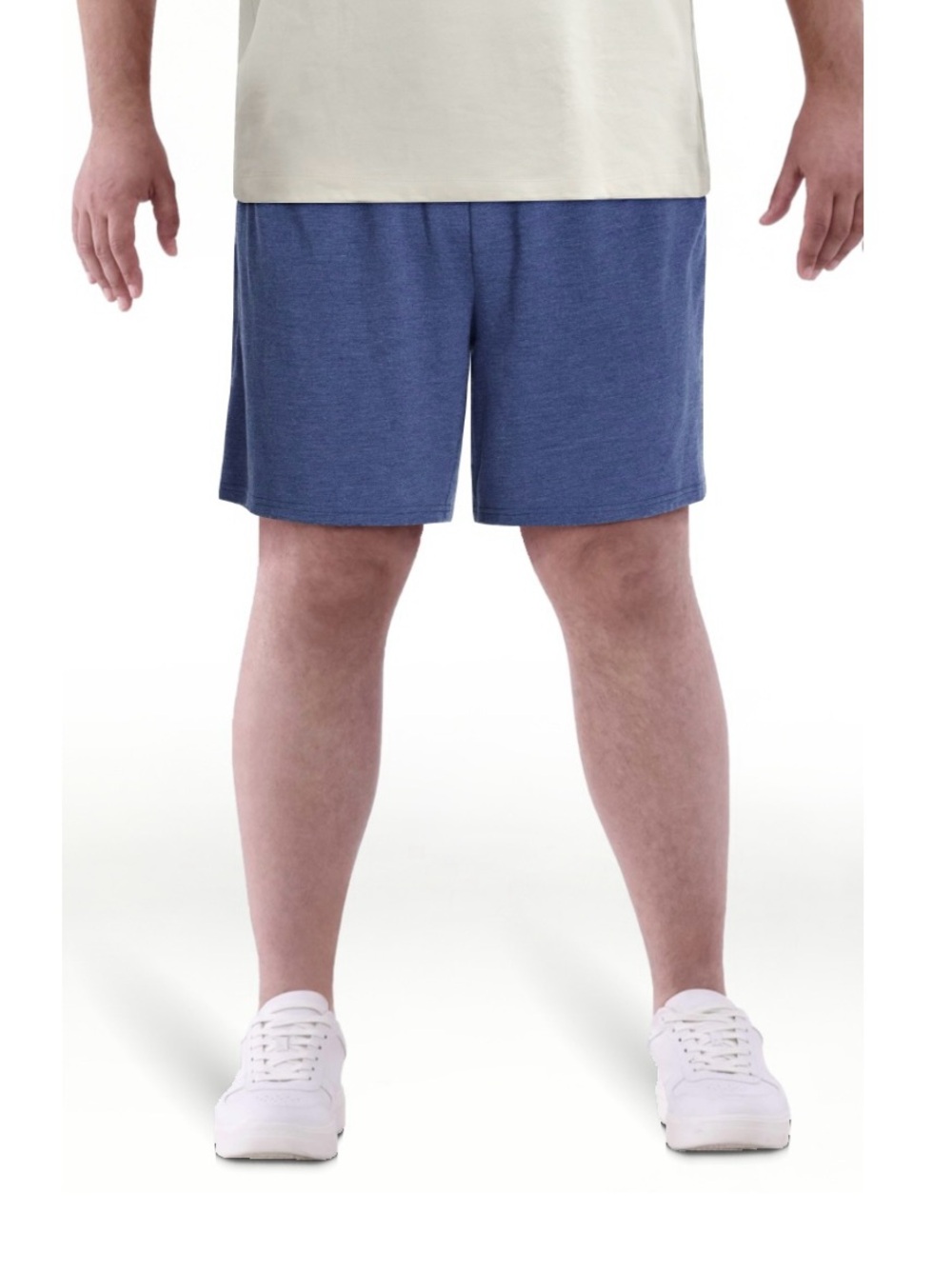 NWT Athletic Works Men's Dolphin Blue Athletic Tri Blend shorts  - Set of 2